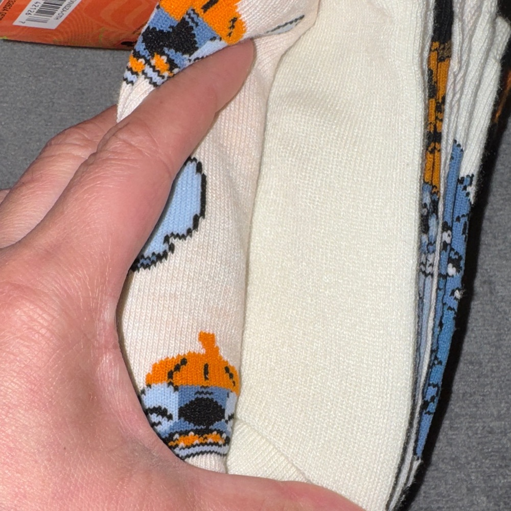 Disney Lilo & Stitch- Stitch 9 Pairs of Socks Set Unisex NWT - Picture 8 of 15